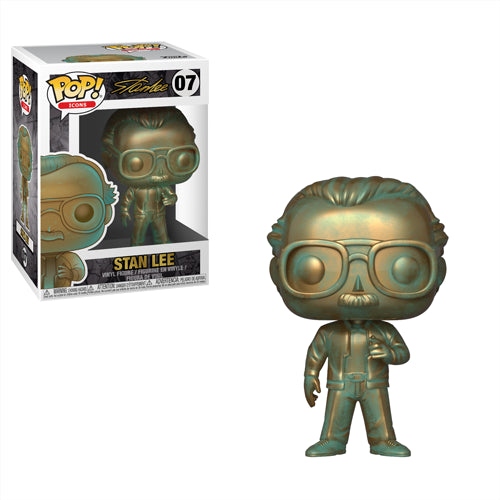 FU40744 Funko POP! Icons - Stan Lee (Patina) Vinyl Figure #07