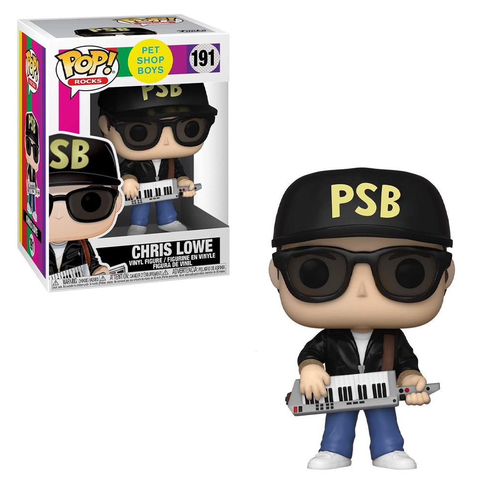 FU41208 Funko POP! Rocks: Pet Shop Boys - Chris Lowe Vinyl Figure #191