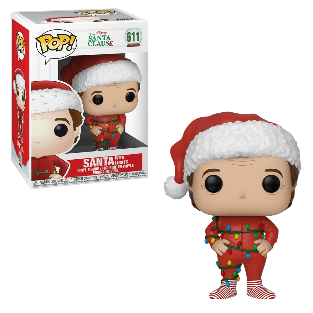 FU42601 Funko POP! The Santa Clause - Santa with Lights Vinyl Figure #611