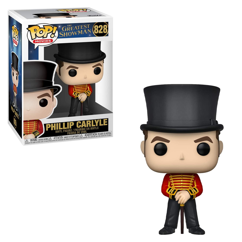 FU44498 Funko POP! Greatest Showman - Phillip Carlyte Vinyl Figure #828