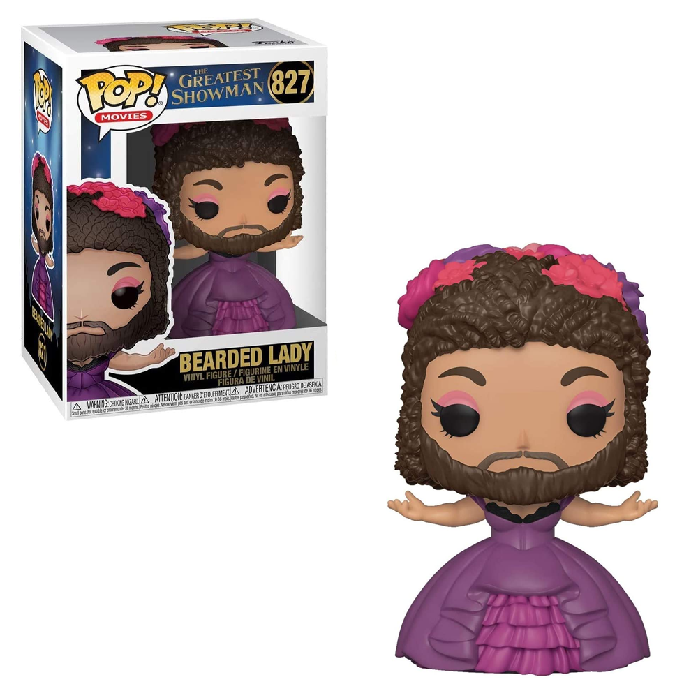 FU44500 Funko POP! Greatest Showman - Bearded Lady Vinyl Figure #827