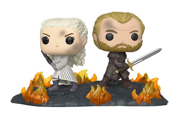 FU44824 Funko POP! Game of Thrones Moment - Daenerys and Jorah with Swords (Back to Back)
