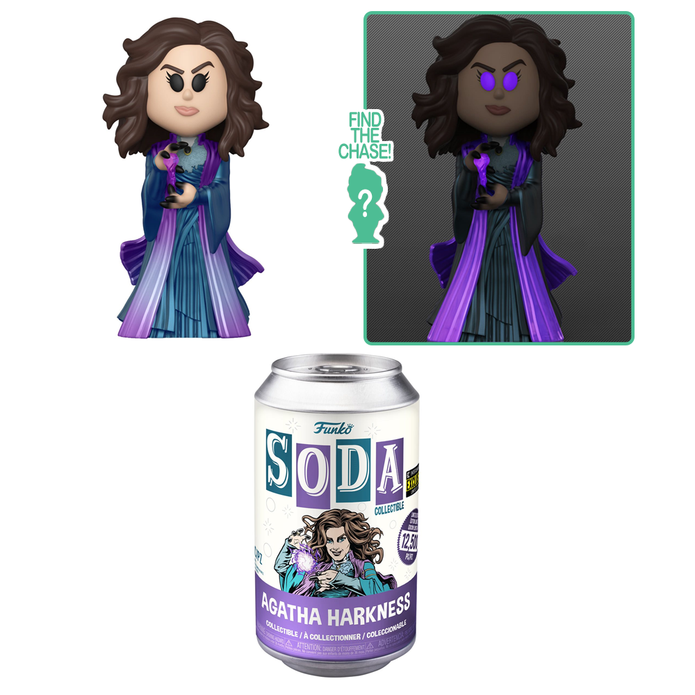 Funko Vinyl SODA: WandaVision - Agatha Vinyl Figure Entertainment Earth Exclusive [READ DESCRIPTION]