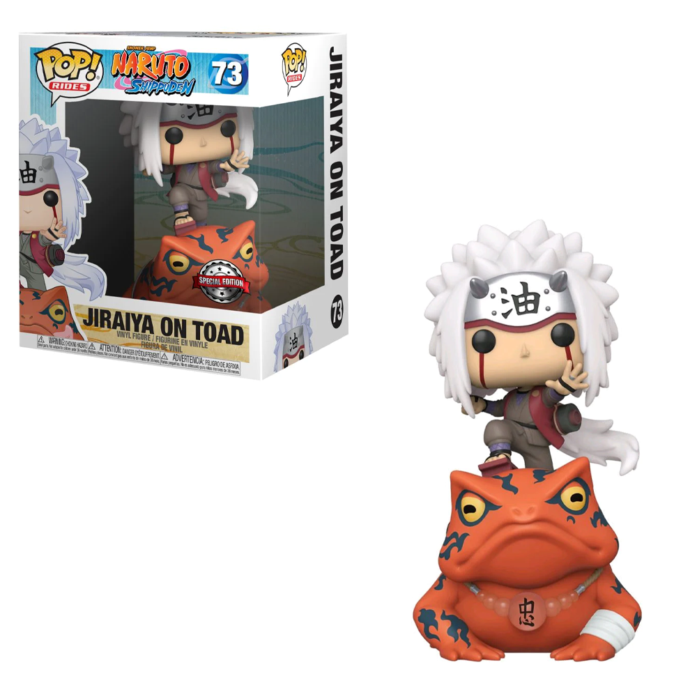 Funko POP! Rides: Naruto Shippuden - Jiraiya on Toad Vinyl Figure #73 Special Edition Exclusive [READ DESCRIPTION]