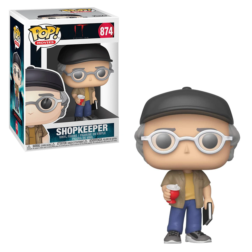 FU45657 Funko POP! It Chapter 2 - Shop Keeper (Stephen King) Vinyl Figure #874