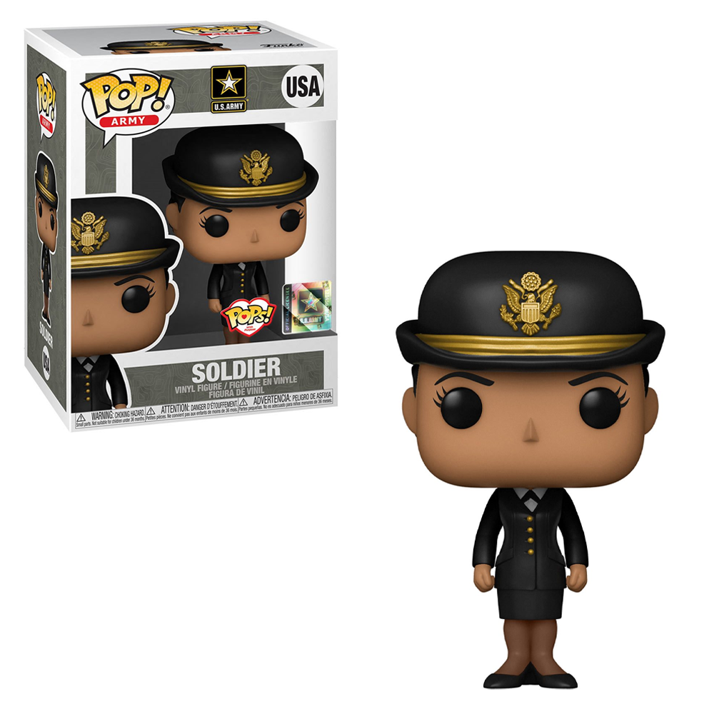 [PRE-ORDER] Funko POP! Pops! with Purpose: Army - Female 2 (Service Uniform) Vinyl Figure