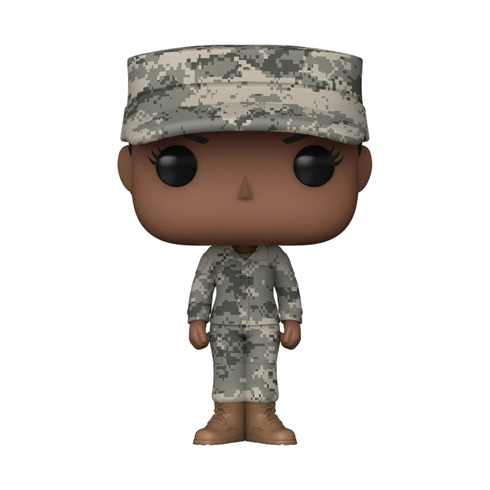 Funko POP! Pops! with Purpose: Army - Female 1 (Combat Uniform) Vinyl Figure