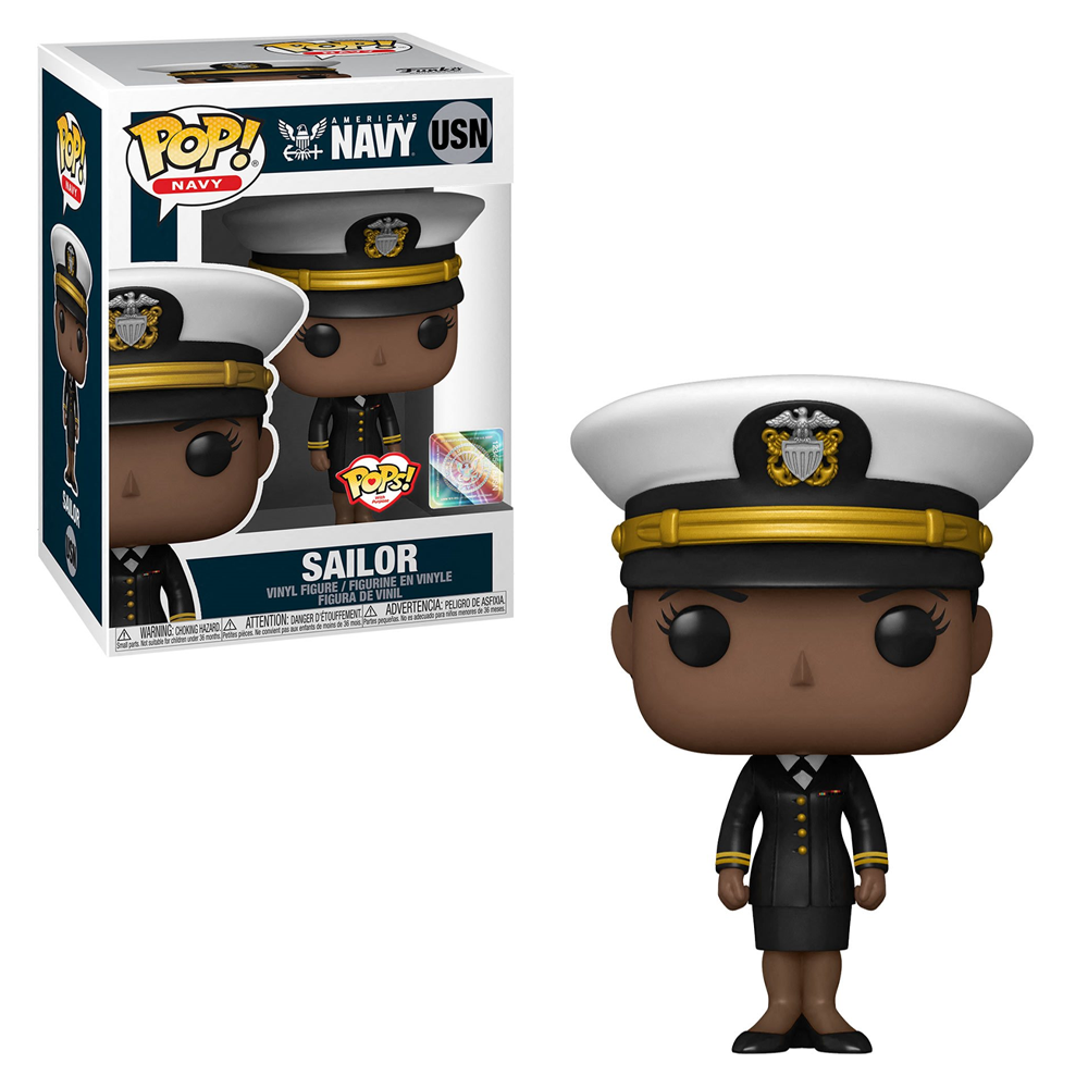 FU46742 Funko POP! Pops! with Purpose: U.S. Navy - Dress Uniform Female 1 Vinyl Figure