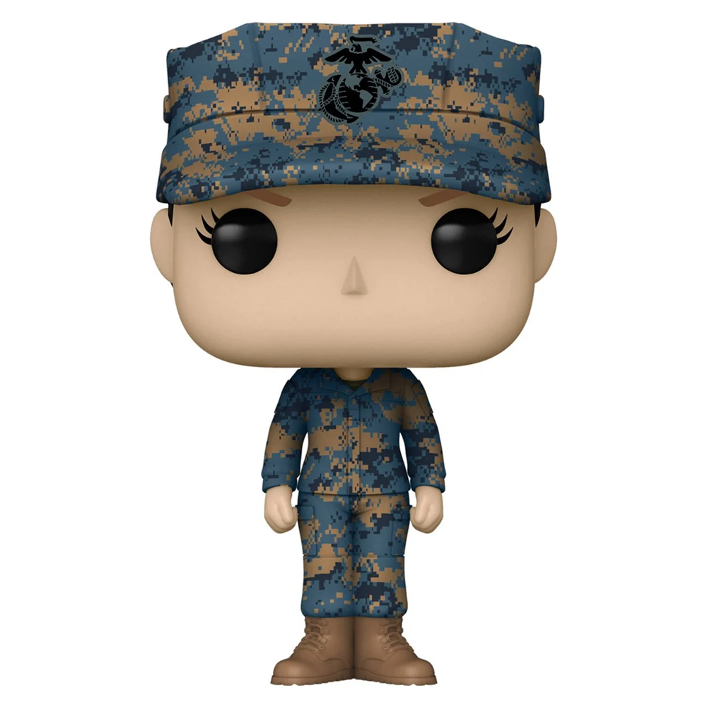 Funko POP! Pops! with Purpose: Military - Marine Female (Caucasian) Vinyl Figure