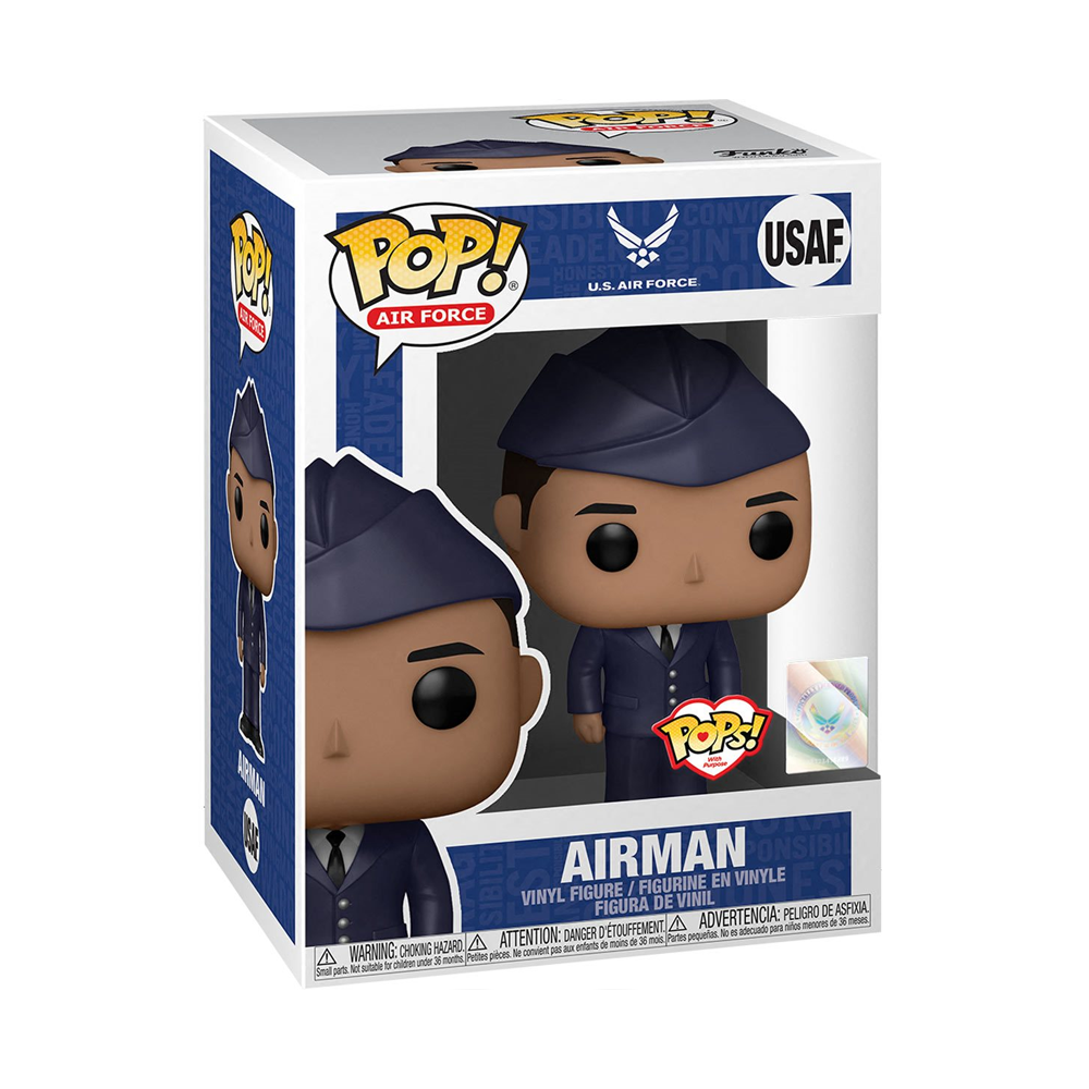 [PRE-ORDER] Funko POP! Pops! with Purpose: U.S. Air Force - Male 1 (Dress Blues) Vinyl Figure