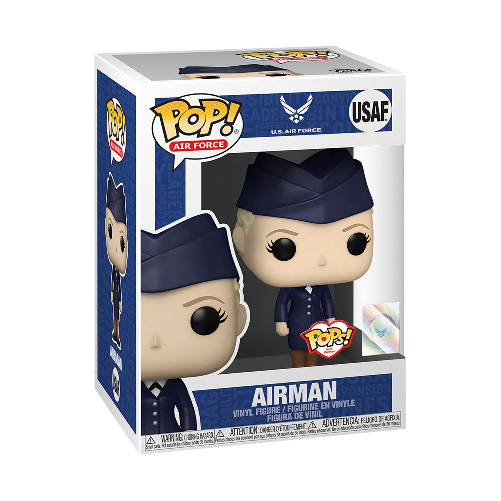 Funko POP! Pops! with Purpose: U.S. Air Force - Female 1 (Dress Blues) Vinyl Figure