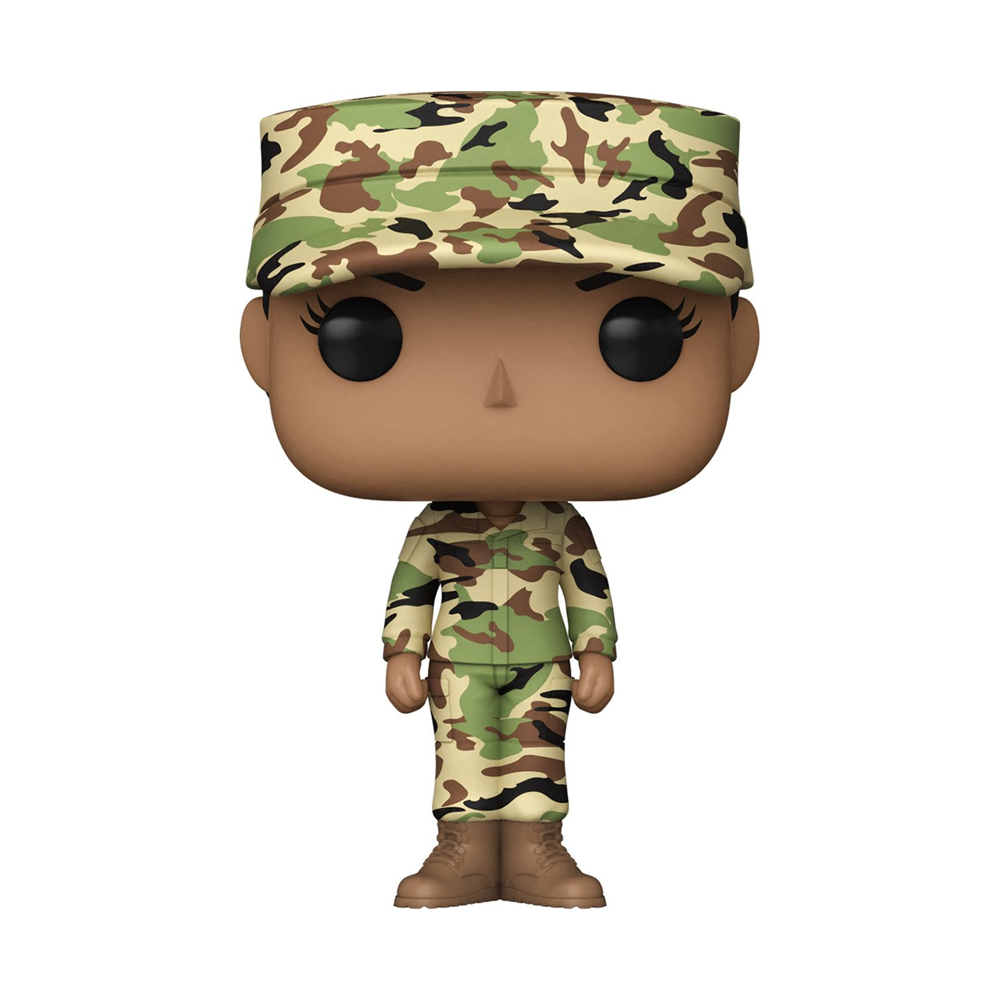 Funko POP! Pops! with Purpose: U.S. Air Force - Female 1 (Camo) Vinyl Figure