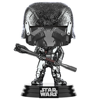 FU47242 Funko POP! Star Wars: Rise of Skywalker - Knight of Ren Club (Hematite Chrome) Vinyl Figure #332