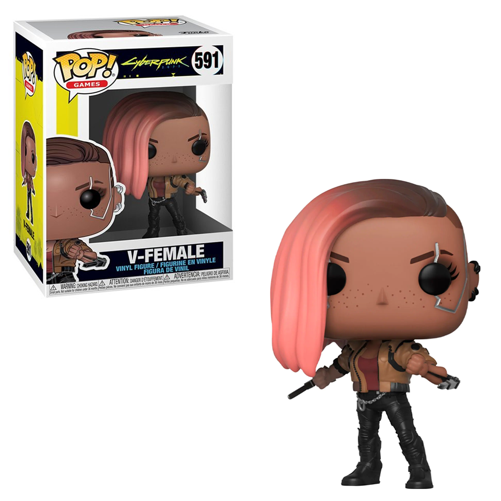 FU47510 Funko POP! Cyberpunk 2077 - V-Female Vinyl Figure #591