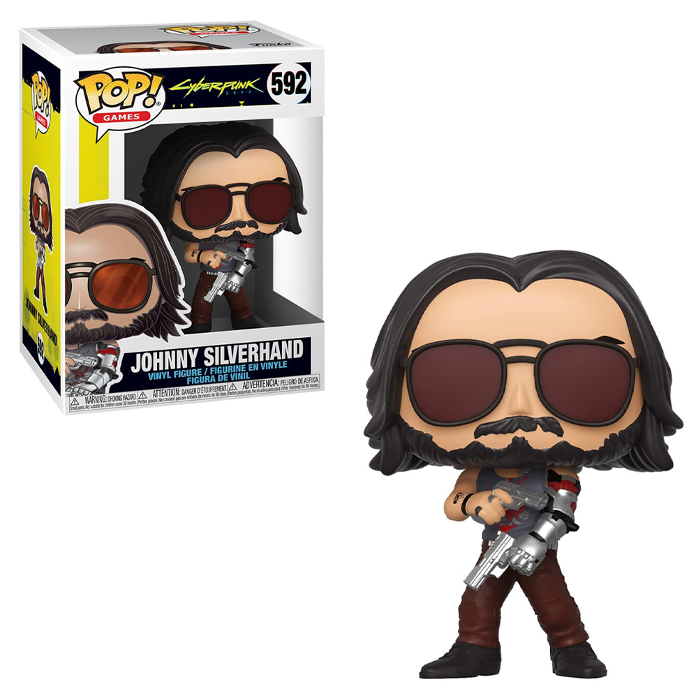 FU47522 Funko POP! Cyberpunk 2077 - Johnny Silverhand (Standing) Vinyl Figure #592