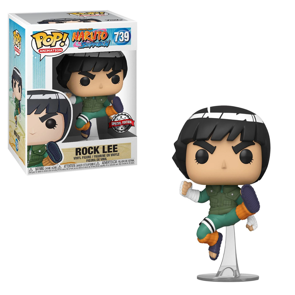 FU47578-IE Funko POP! Naruto Shippuden - Rock Lee Vinyl Figure #739 Special Edition Exclusive [READ DESCRIPTION]