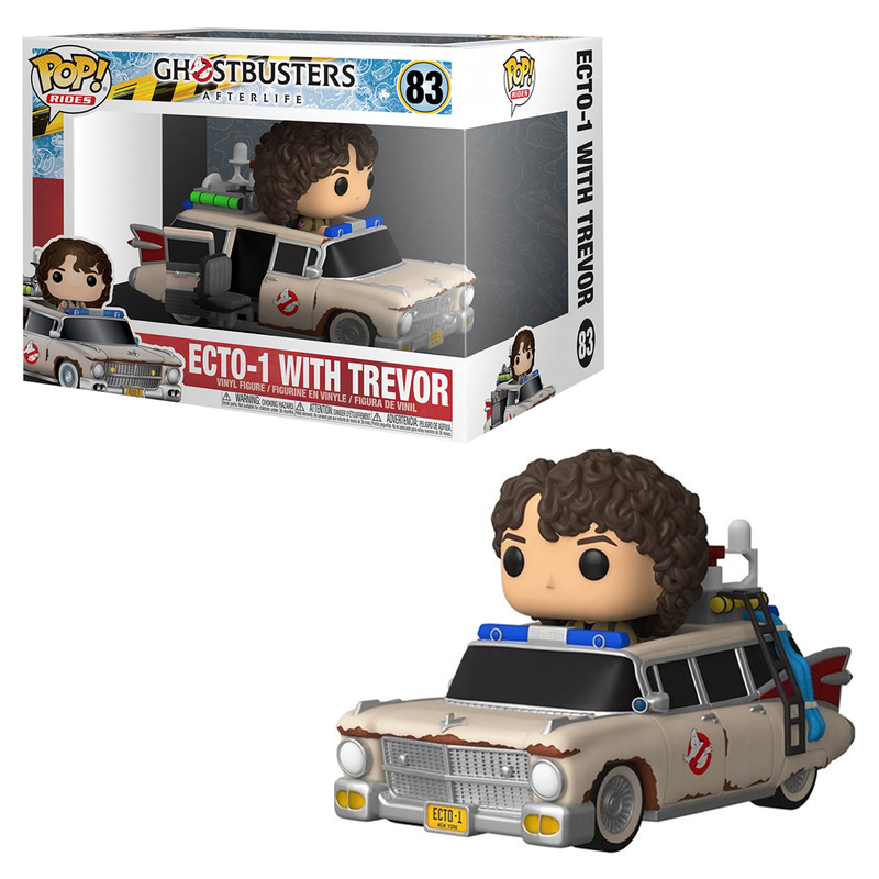 Funko POP! Ride: Ghostbusters 3: Afterlife - Ecto-1 with Trevor Vinyl Figure