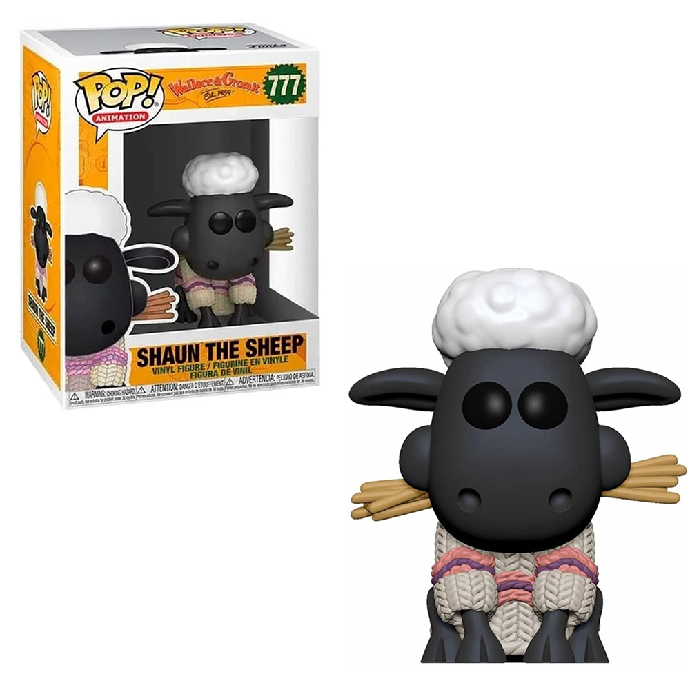 FU47695 Funko POP! Wallace and Gromit - Shaun the Sheep Vinyl Figure #777