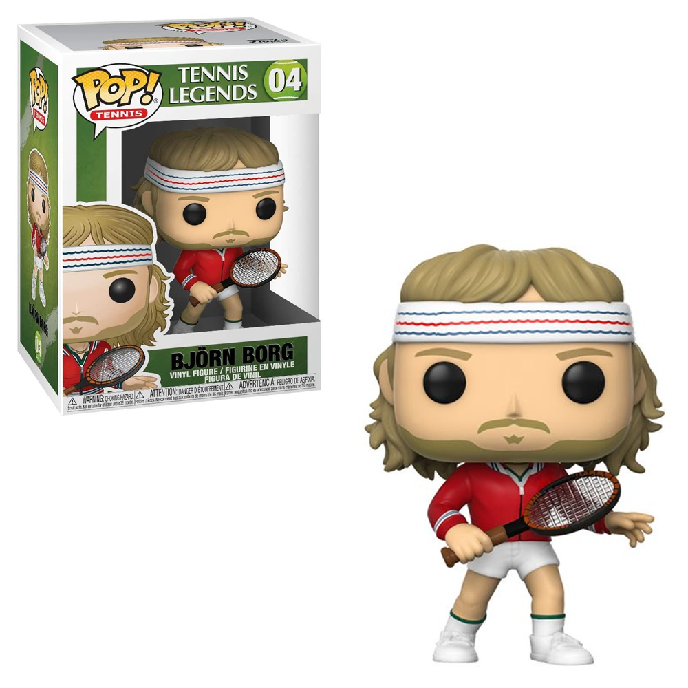 FU47734 Funko POP! Tennis Legends - Bjorn Borg Vinyl Figure #4