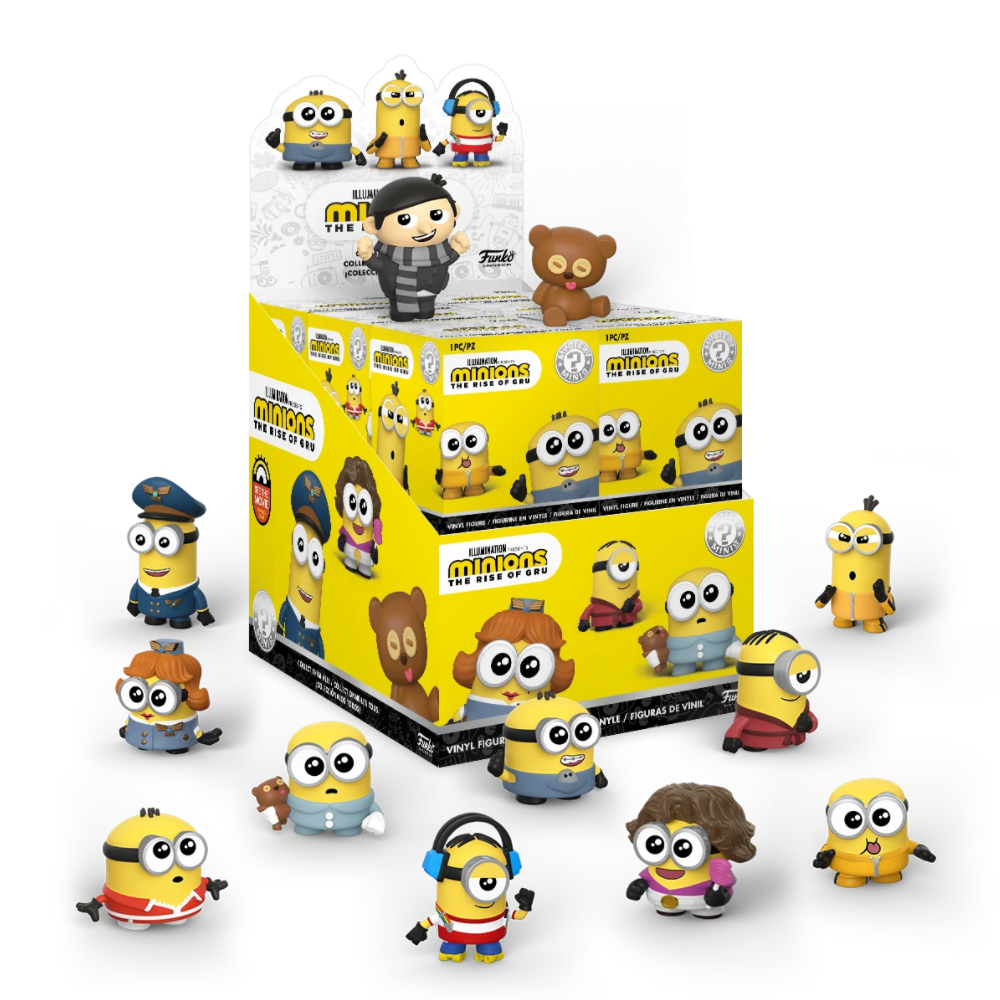 FU47794-12PK Funko Mystery Minis: Minions: Rise of Gru Mystery Minis - Case of 12