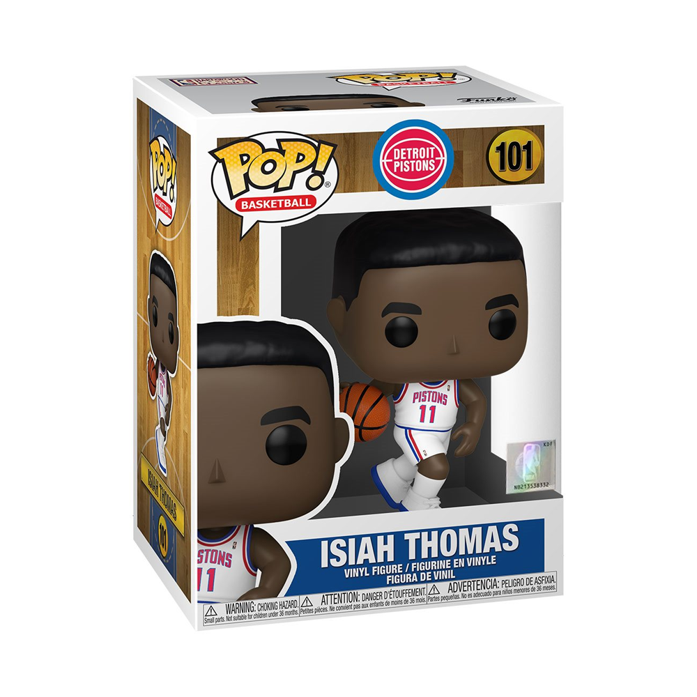 Funko POP! NBA: Legends - Isiah Thomas (Pistons Home) Vinyl Figure #101