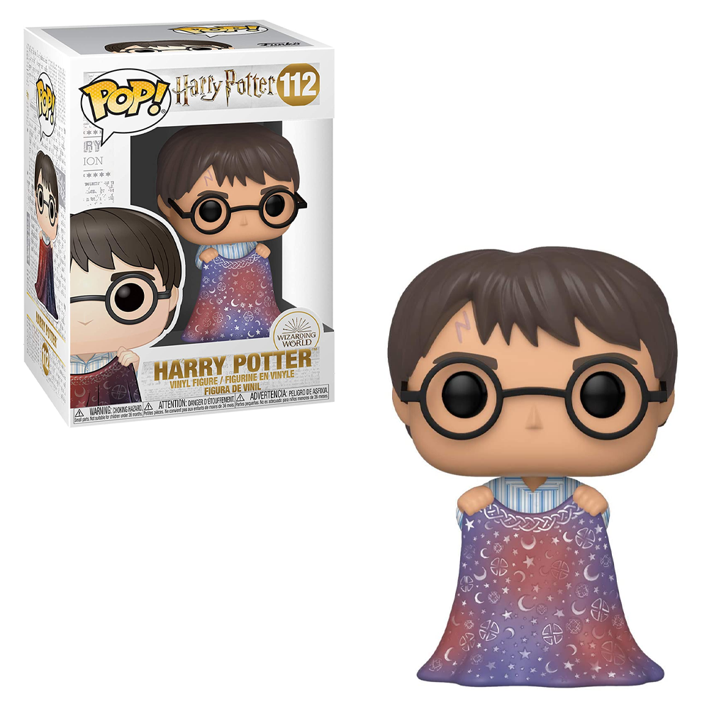 FU48063 Funko POP! Harry Potter - Harry with Invisibility Cloak Vinyl Figure #112