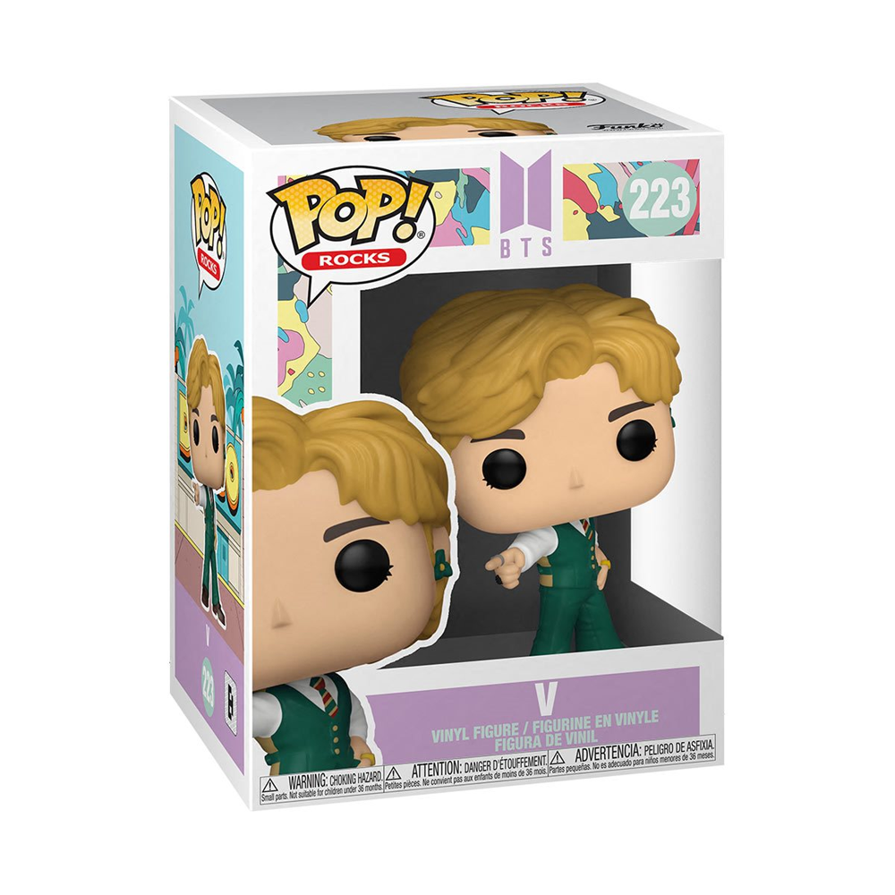 Funko POP! Rocks: BTS - V (Dynamite) Vinyl Figure #223