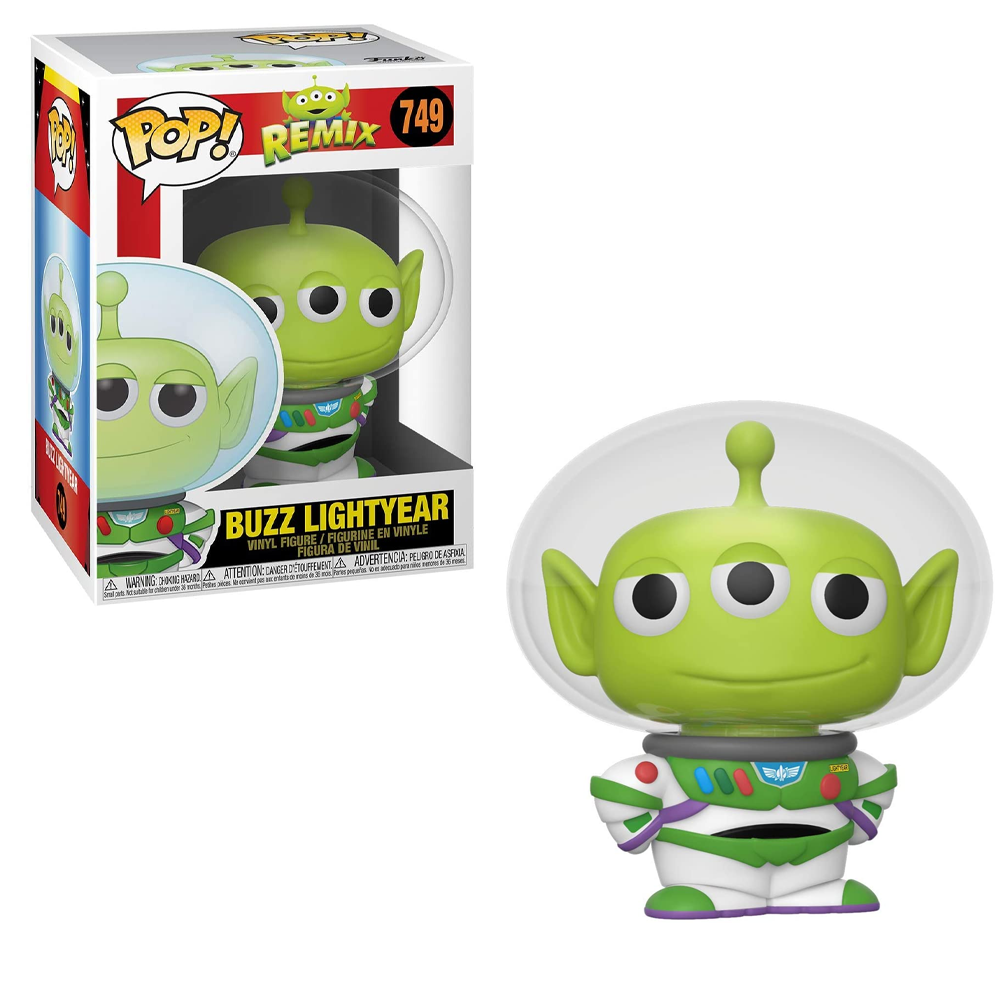 FU48361 Funko POP! Pixar Alien Remix - Alien as Buzz Vinyl Figure #749