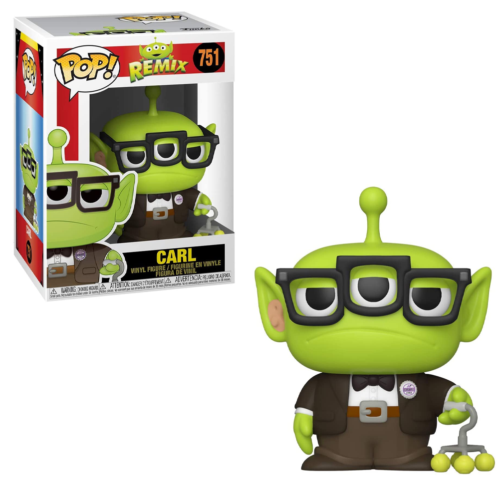 FU48366 Funko POP! Pixar Alien Remix - Alien as Carl Vinyl Figure #751