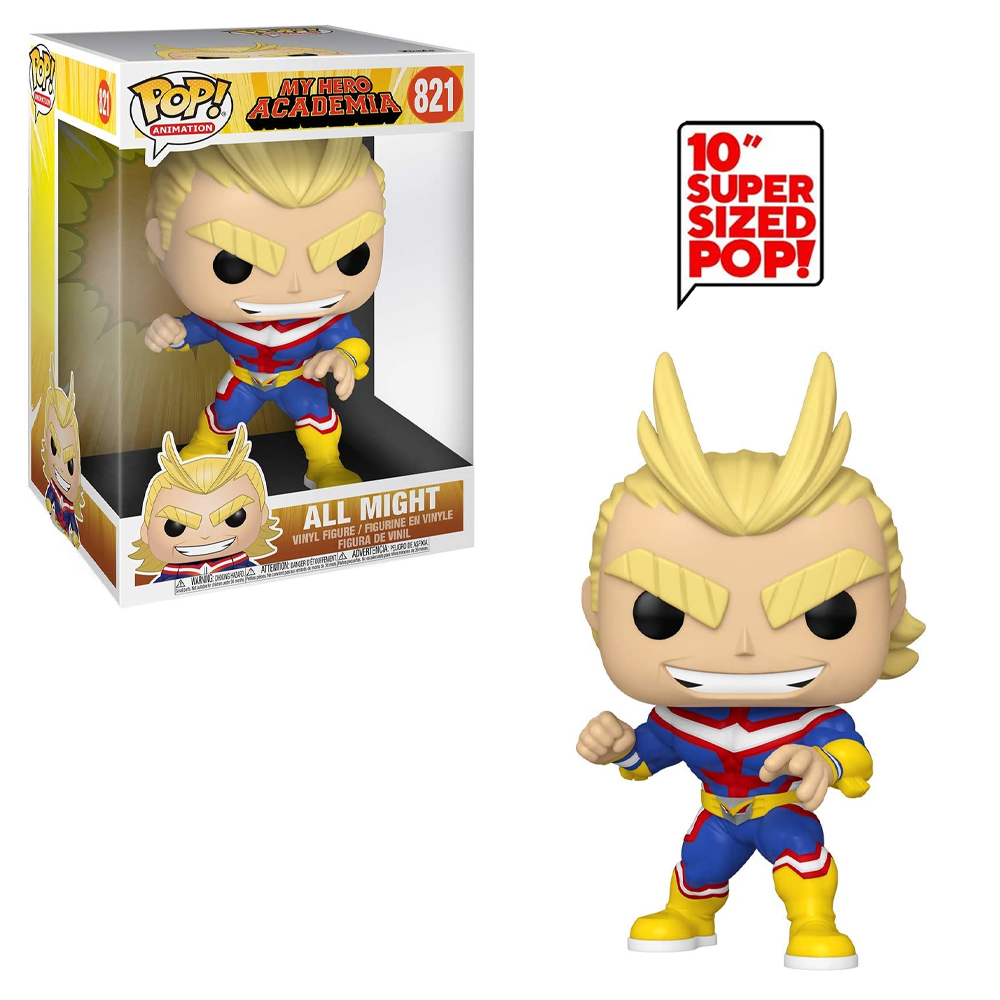 FU48480 Funko POP! My Hero Academia - 10-Inch All Might Vinyl Figure #821