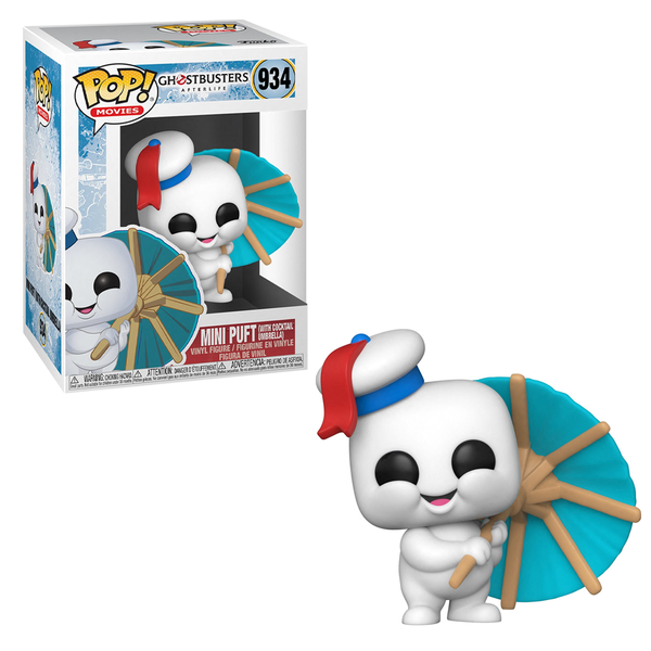 FU48490 Funko POP! Ghostbusters 3: Afterlife - Puft with Cocktail Umbrella Vinyl Figure #934