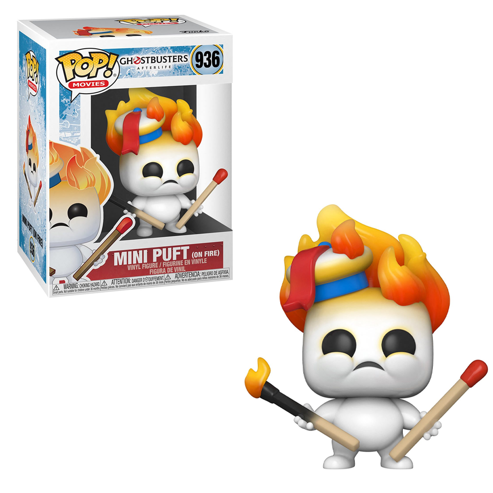 FU48492 Funko POP! Ghostbusters 3: Afterlife - Puft on Fire Vinyl Figure #936