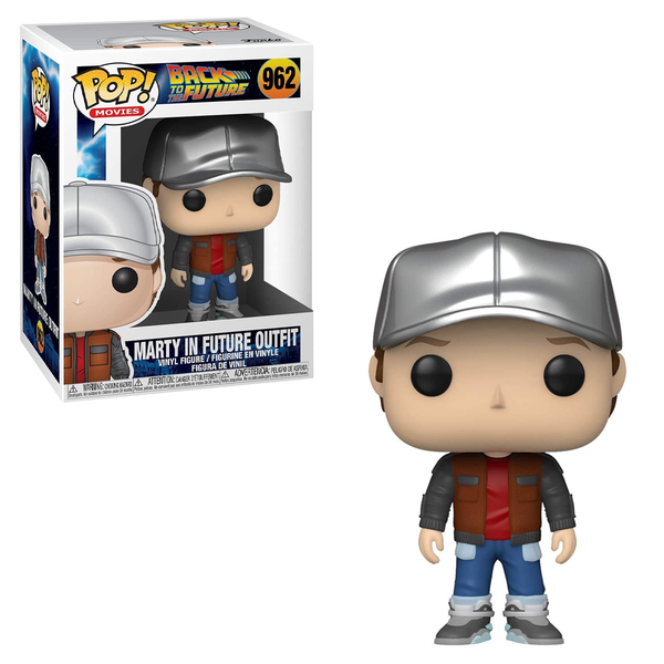 FU48707 Funko POP! Back To The Future - Marty in Future Outfit Vinyl Figure #962