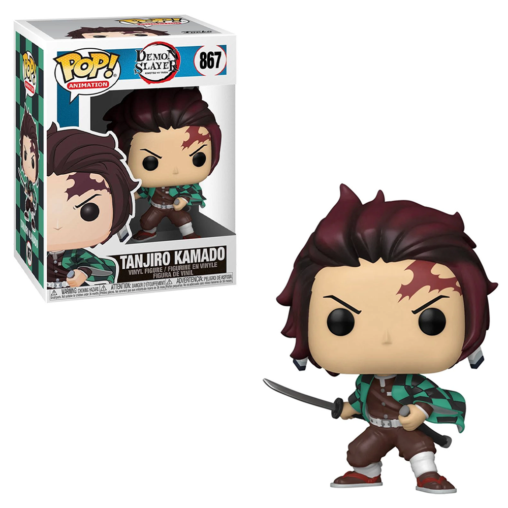 FU49010 Funko POP! Demon Slayer: Kimetsu no Yaiba - Tanjiro Kamado Vinyl Figure #867