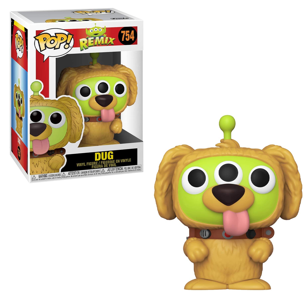 FU49090 Funko POP! Pixar Alien Remix - Alien as Dug Vinyl Figure #754