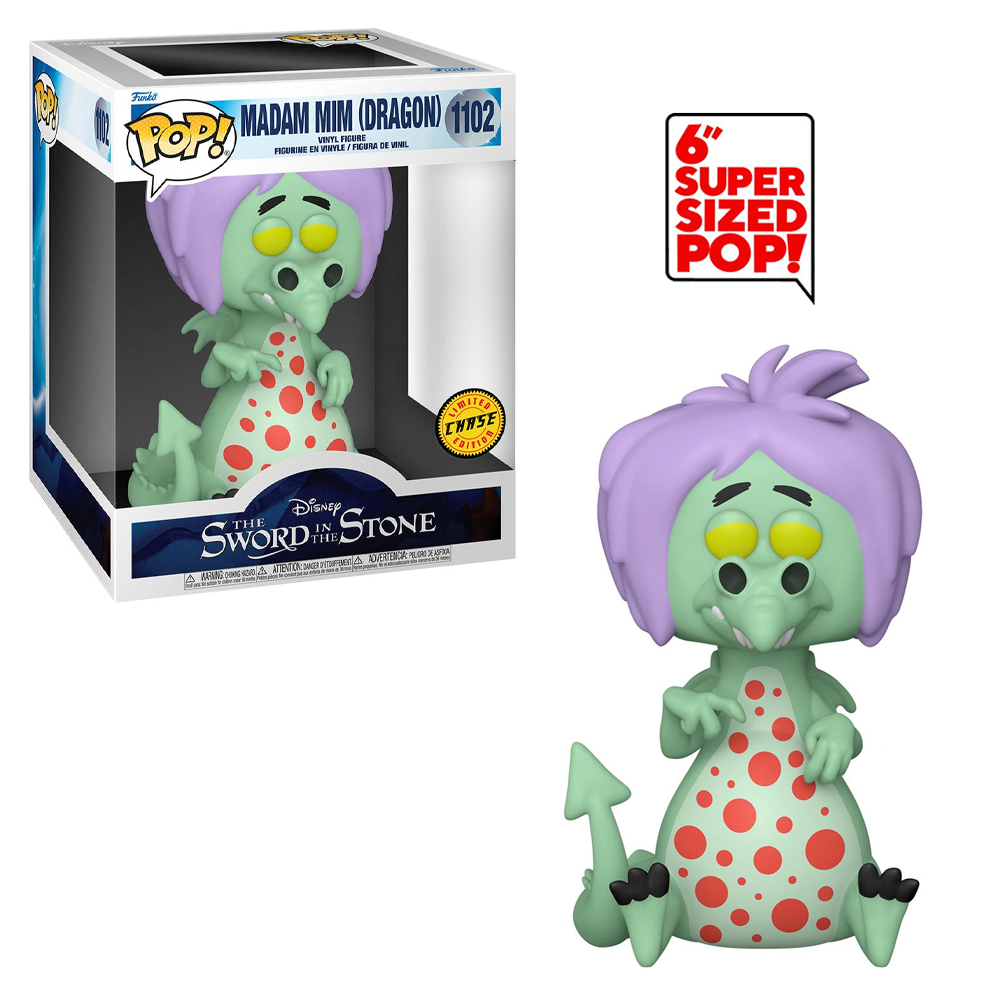 [PRE-ORDER] Funko POP! Disney: Sword in the Stone - Madam Mim as Dragon 6-Inch Vinyl Figure #1102