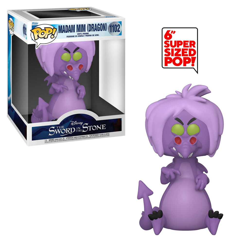 [PRE-ORDER] Funko POP! Disney: Sword in the Stone - Madam Mim as Dragon 6-Inch Vinyl Figure #1102