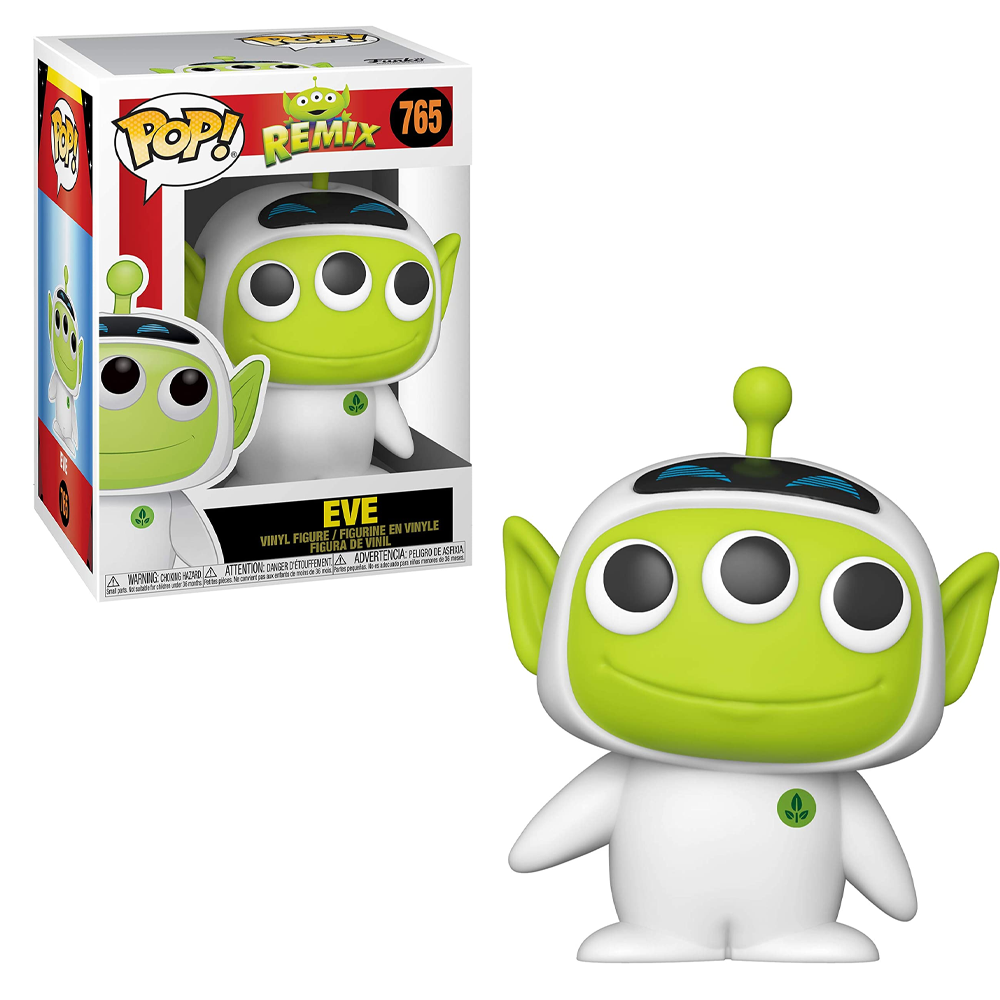 FU49608 Funko POP! Pixar Alien Remix - Alien as Eve Vinyl Figure #765