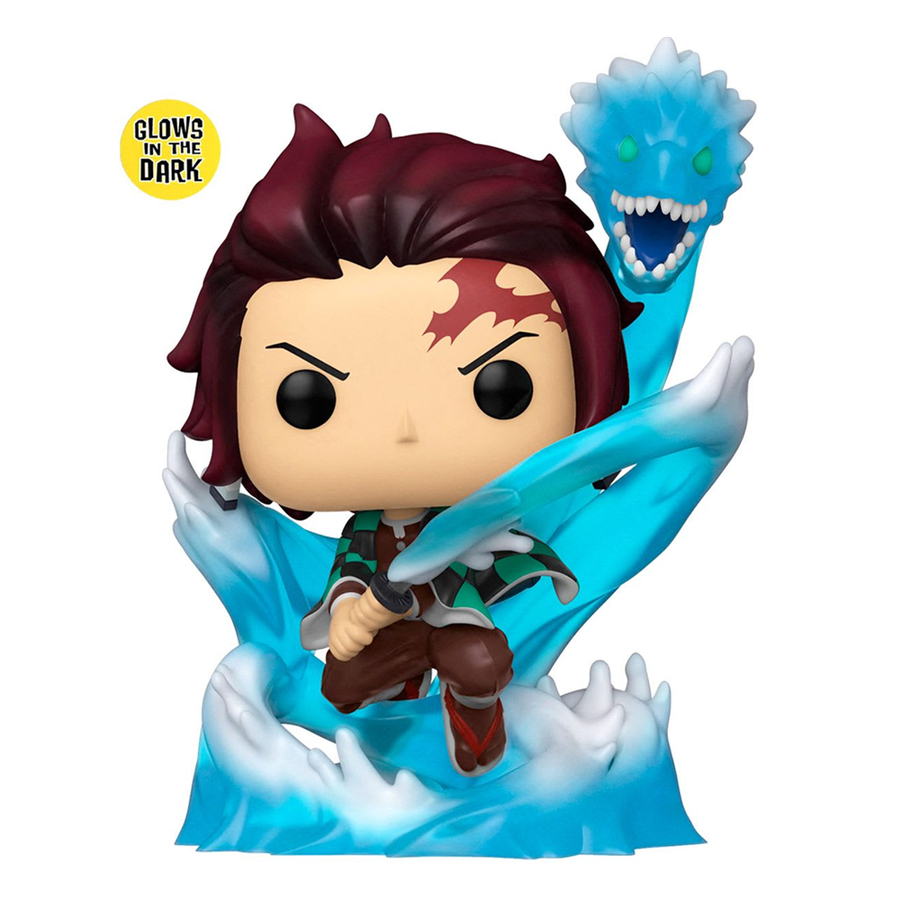 Funko POP! Demon Slayer: Kimetsu no Yaiba - Tanjiro Kamado (Water Breathing) GITD Vinyl Figure #867 Special Edition Exclusive