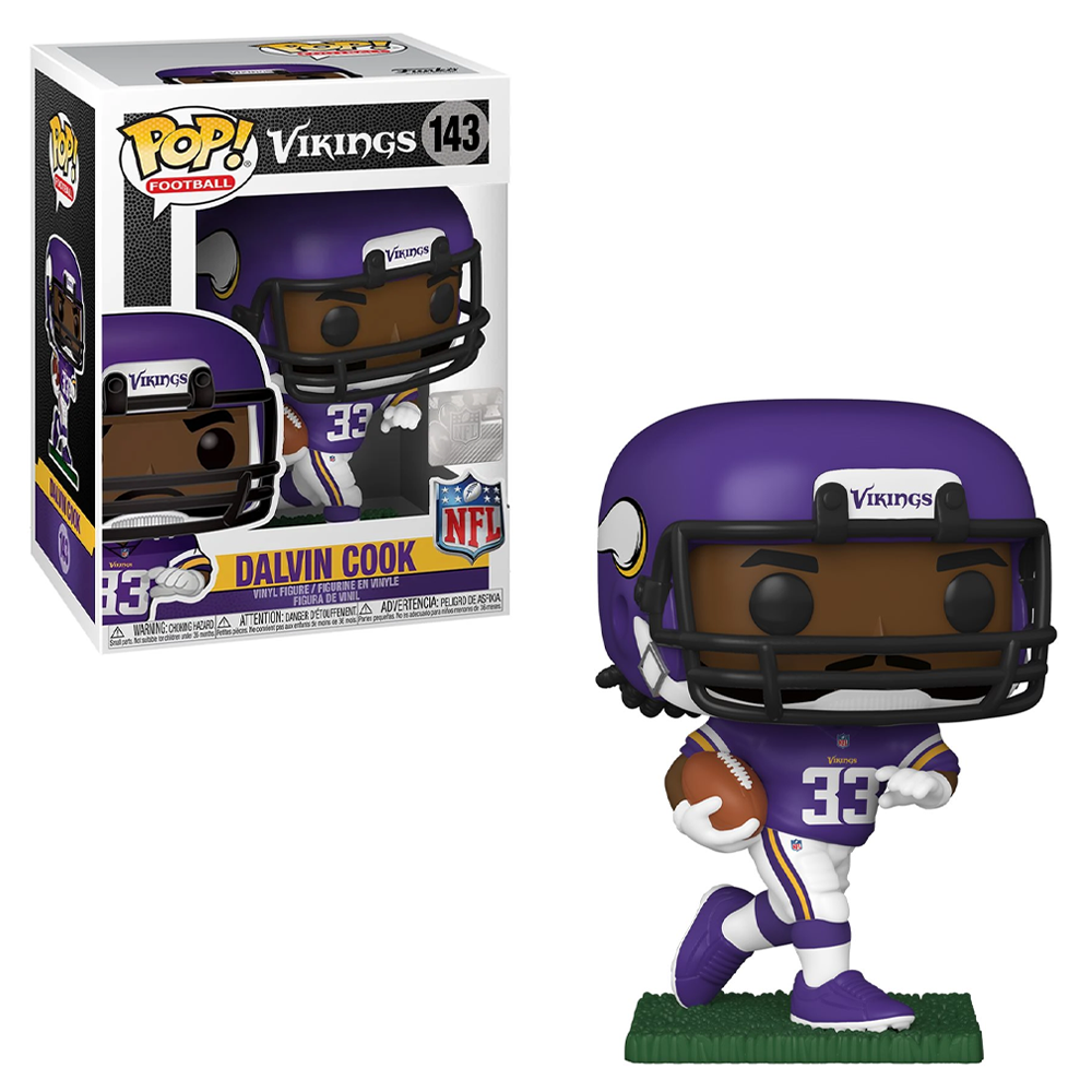 FU50104 Funko POP! NFL: Minnesota Vikings - Dalvin Cook Vinyl Figure #143