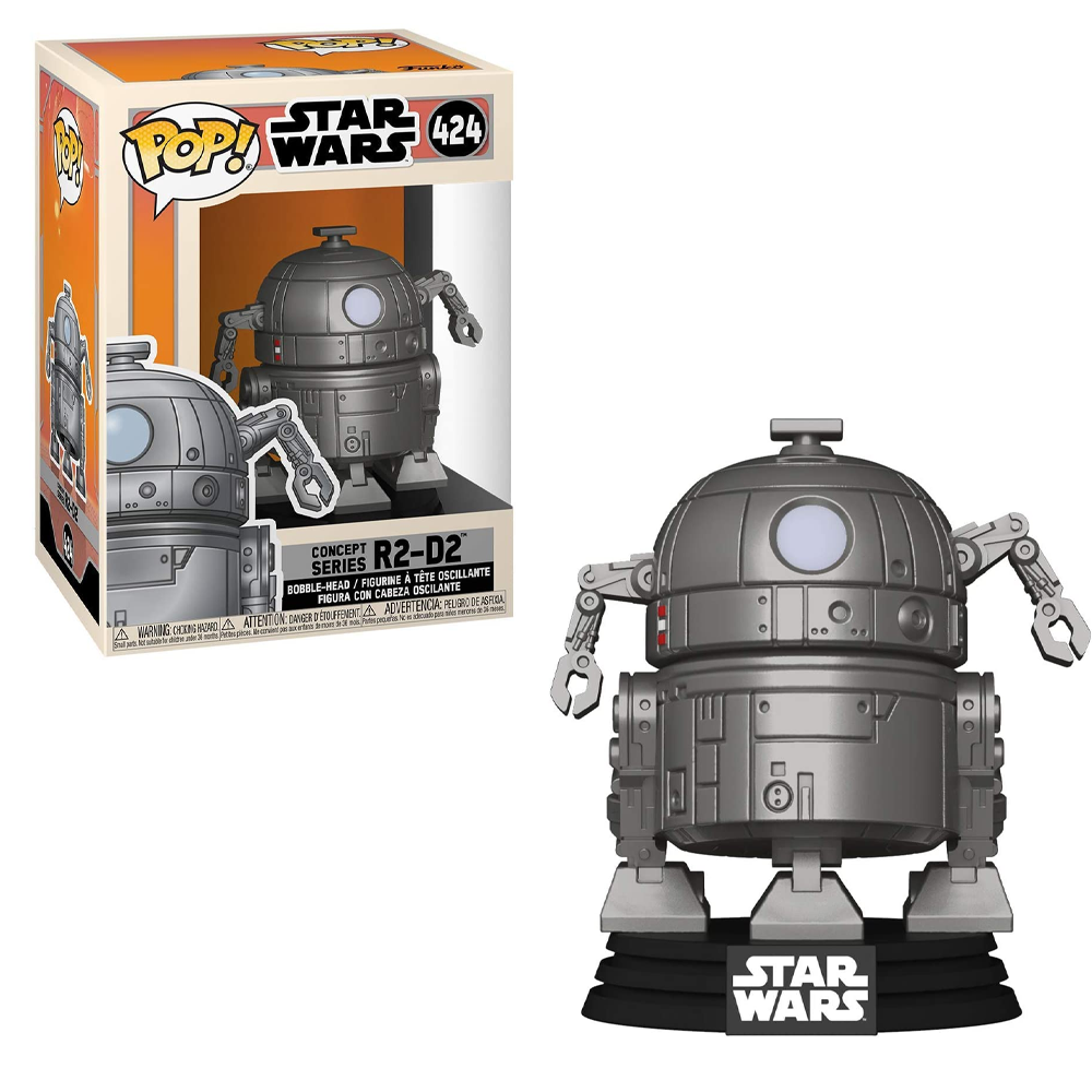 FU50111 Funko POP! Star Wars: Concept - R2-D2 Vinyl Figure #424