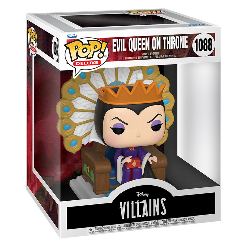 [PRE-ORDER] Funko POP! Deluxe: Disney: Villains - Evil Queen on Throne Vinyl Figure