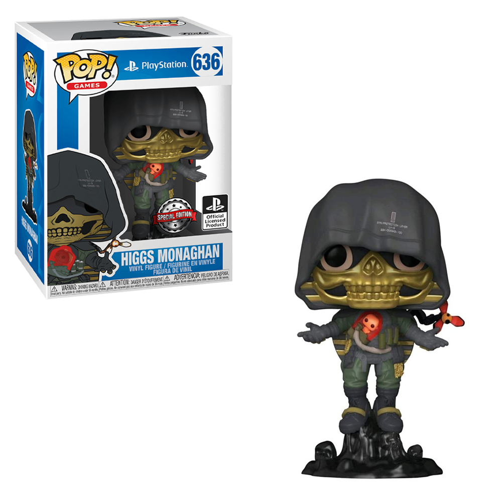 FU50433-IE Funko POP! Death Stranding - Higgs Monaghan (Metallic) Vinyl Figure #636 Special Edition Exclusive [READ DESCRIPTION]