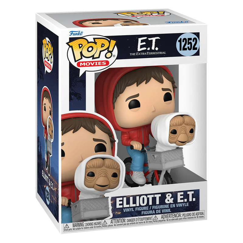 [PRE-ORDER] Funko POP! E.T. - Elliott with ET in Bike Basket Vinyl Figure