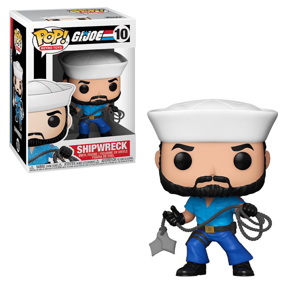 FU50909 Funko POP! G.I. Joe - Shipwreck Vinyl Figure #10