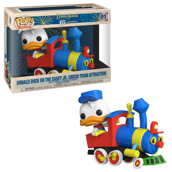 FU50947 Funko POP! Train: Disney 65th - Casey Junior - Donald Duck with Engine Vinyl Figure