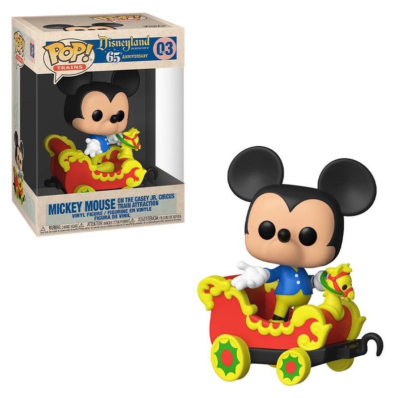 FU50948 Funko POP! Disney 65th - Mickey Mouse on Casey Jr. Circus Train Attraction Vinyl Figure