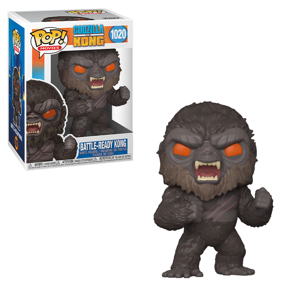 FU50952 Funko POP! Godzilla vs Kong - Battle Ready Kong Vinyl Figure #1020