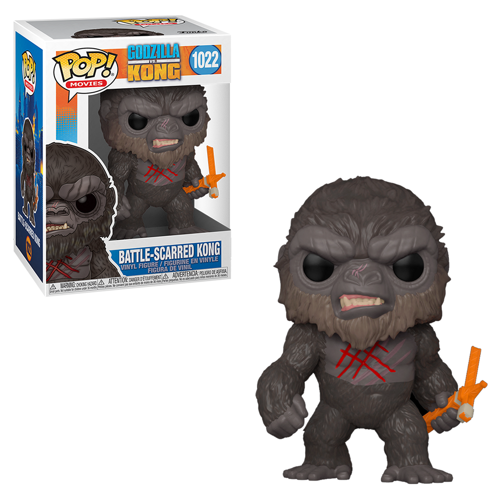 FU50954 Funko POP! Godzilla vs Kong - Battle Scarred Kong Vinyl Figure #1022