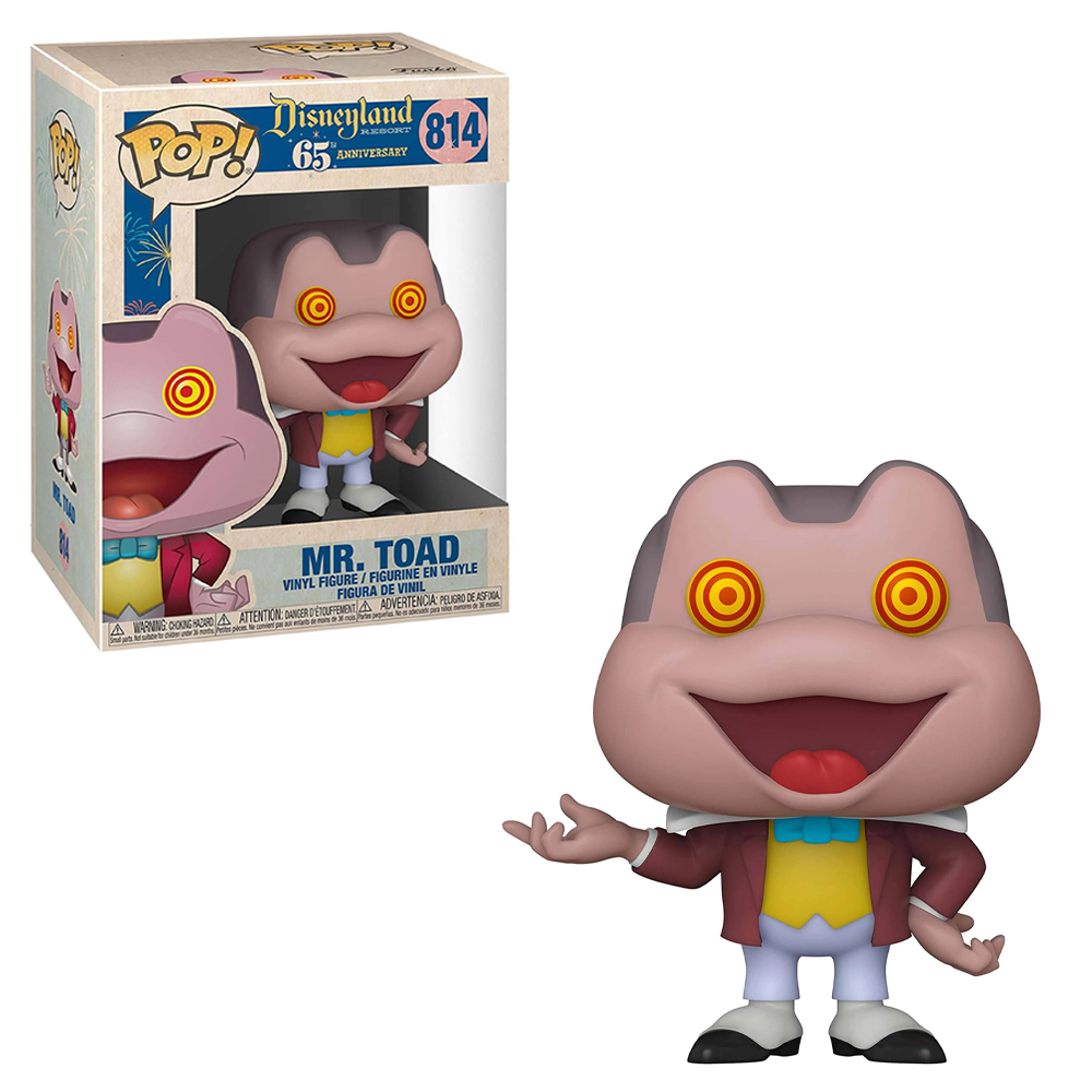 FU51172 Funko POP! Disney 65th - Mr. Toad with Spinning Eyes Vinyl Figure #814